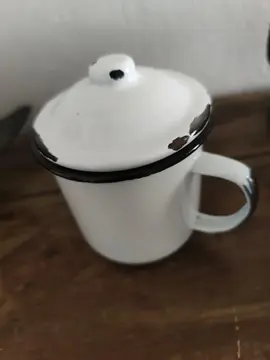 mug métal émaillé