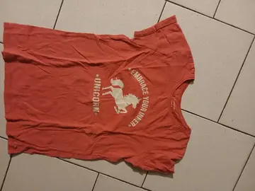 tshirt primark 14ans rose