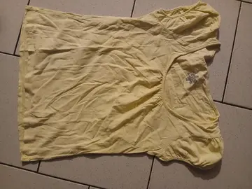 tshirt camailleux jaune