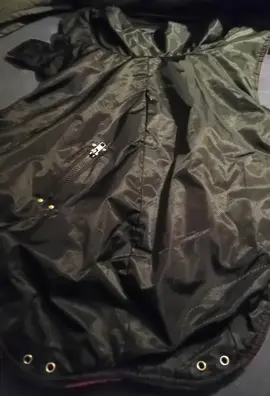 manteau imperméable doublé pour chien.