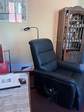 fauteuil électrique, dossier repose pied, plus fonction de relevage