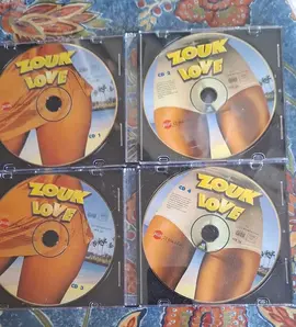 4 CD de musique zouc