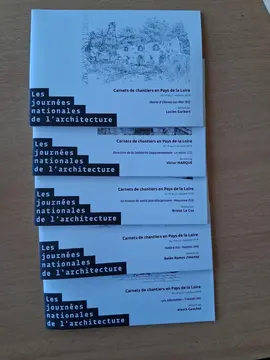 cahiers livres d'architecture, nantes