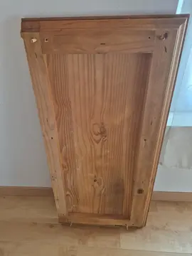 DESSUS D ARMOIRE PIN MASSIF 47 CM X 98.5 CM
