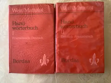 lot dictionnaires francais allemand