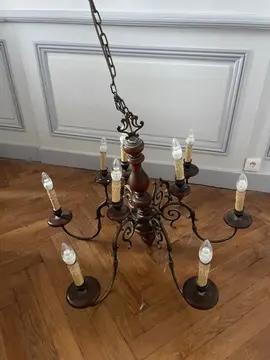 lustre style hollandais