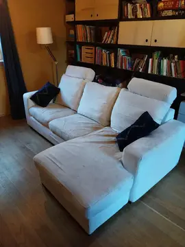 Donne canapé convertible blanc