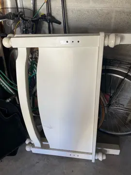 Lit 1 place enfant blanc