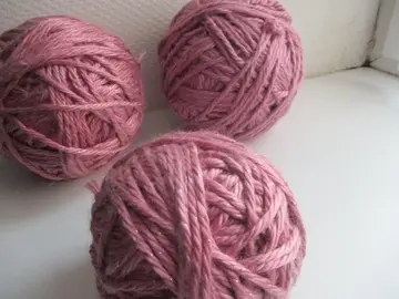 grosses pelotes de laine