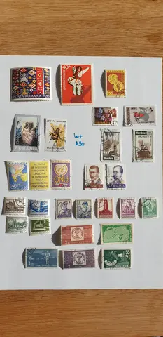 Lot A30 - Timbres de Roumanie
