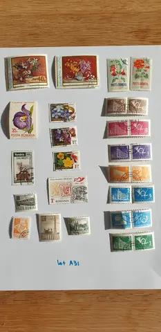 Lot A31 - timbres de Roumanie