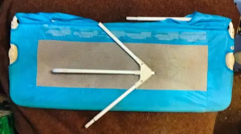 barrière de lit amovible