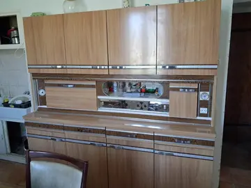 ensemble buffet et table vintage annee 1970