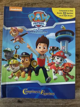 Lot, 1 livre Pat Patrouille et des accessoires anniversaire