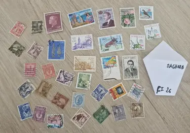 Lot de timbres du Maghreb FI26