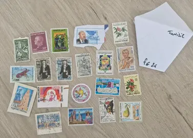 Lot de timbres de Tunisie FG26