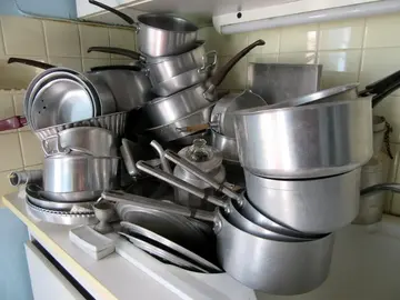 Casseroles et autres, en aluminium