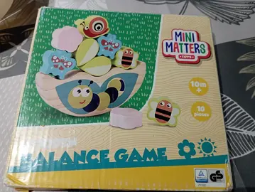 Jeu d'équilibre en bois pour +10mois
