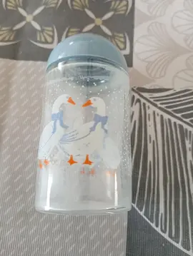 Salière décorée oie