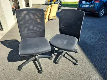 Fauteuils bureau à roulettes