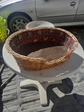 paniére pour petit chien ou chat