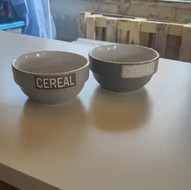 2 Bols gris
