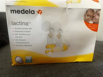 set double tire lait Lactina Medela