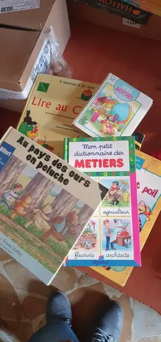 lot 5 livres enfants