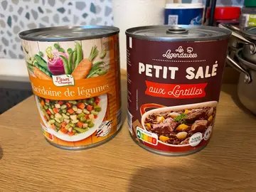 Macédoine et lentille
