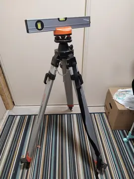 Niveau lazer avec pied