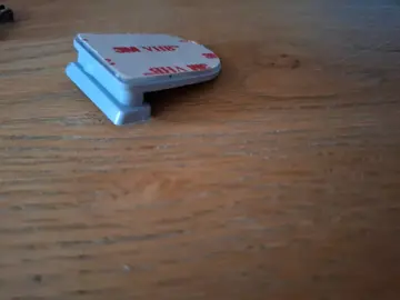 fixation telepeage avec double face