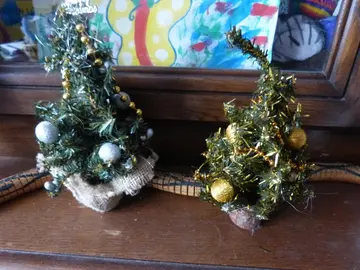 petits sapins de Noël