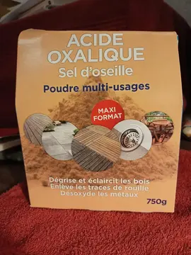 Acide oxalique (sel d'oseille)