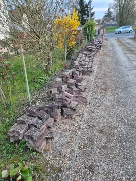 lot de pavés autobloquants