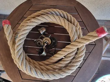 Corde pour rampe d'escalier