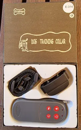 collier de dressage pour chien