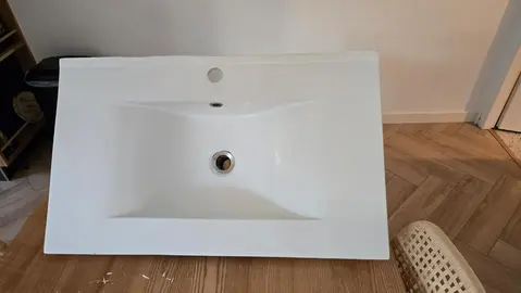 plan vasque en céramique