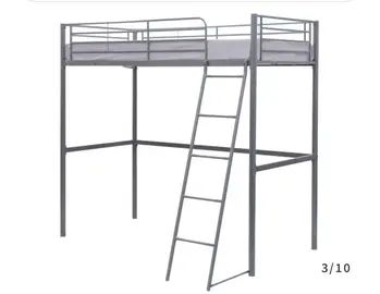 lit mezzanine métal