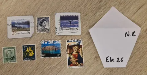 Lot de timbres Nouvelle zélande EK26