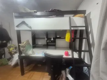 donne mezzanine en bois massif