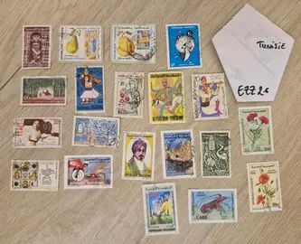 Lot de timbres de Tunisie EZZ26