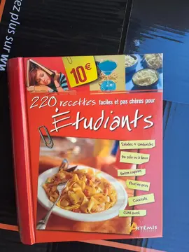 Livre de cuisine La cuisine des étudiants