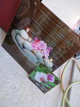 cadre en verre décoratif