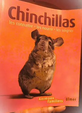 Lot 3 livres sur les chinchillas