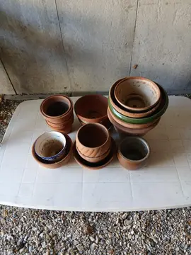 à donner pots de fleurs