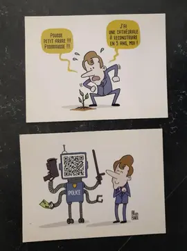 2 cartes allan barte