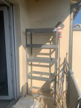 étagère métalique