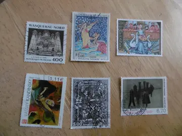 Timbres France Grand format LOT 3