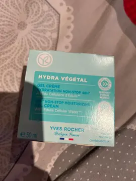 gel crème hydratation