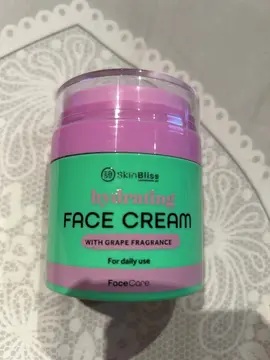 crème pour le visage